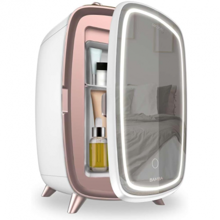 Frigorífico Cosméticos Cecotec Bamba CoolingBeauty 6000 Mirror 6L Mini
